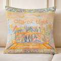 Silk Pillow CITY OF LIGHT