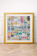 Framed Silk Scarf POSTCARD